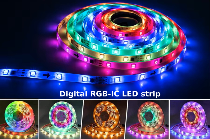 digital rgb-ic led strip